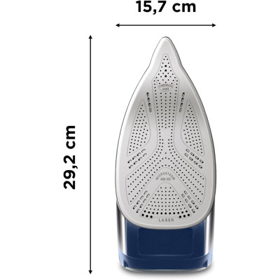 Rowenta Pro Master DW8215 - Plancha de vapor 2800 W, golpe de vapor de 200 g/min y vapor continuo de 40g/min, Suela Microsteam