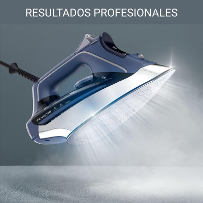 Rowenta Pro Master DW8215 - Plancha de vapor 2800 W, golpe de vapor de 200 g/min y vapor continuo de 40g/min, Suela Microsteam