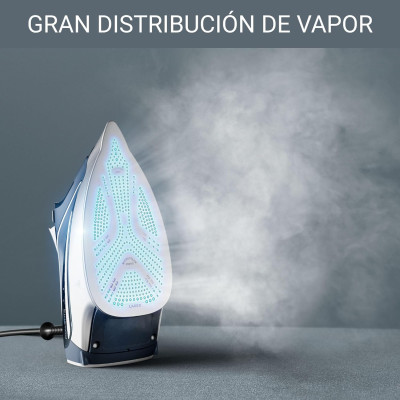 Rowenta Pro Master DW8215 - Plancha de vapor 2800 W, golpe de vapor de 200 g/min y vapor continuo de 40g/min, Suela Microsteam