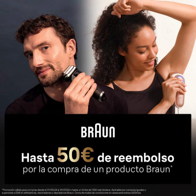 Braun Recortadora Corporal Series 5 5370, Recortadora Corporal Para Hombres, Depilación Masculina Para Todo El Cuerpo Sin