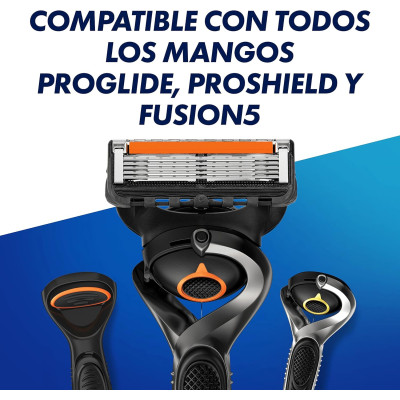 Gillette ProGlide Cuchillas de Afeitar Hombre con Tecnología FlexBall, Paquete de 14 Cuchillas de Recambio (el embalaje puede