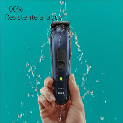 Braun Recortadora de Barba Series 7 Máquina Cortar Pelo, Máquina de afeitar, Cortapelos Hombre Kit 10 en 1 Para Barba, Pelos,