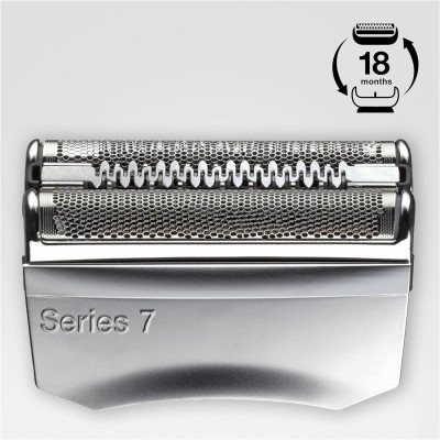 Braun Series 7 70S Cabezal de recambio para afeitadora eléctrica hombre, plata