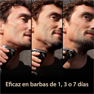 Braun Series 9 Pro Afeitadora Eléctrica Hombre,Máquina de Afeitar Barba con Recortadora ProLift y Cabezal 4en1,Centro de