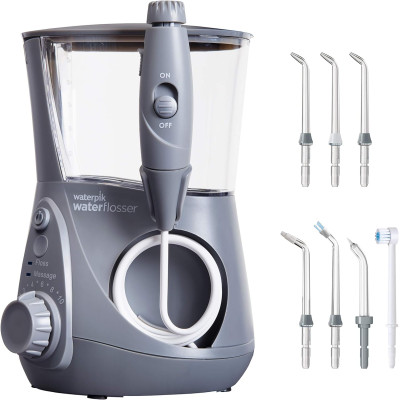 Waterpik Ultra Irrigador de Sobremesa Profesional con Agua a Presión y Sistema Avanzado de Control de Presión Mediante 10