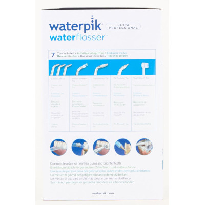 Waterpik Ultra Irrigador de Sobremesa Profesional con Agua a Presión y Sistema Avanzado de Control de Presión Mediante 10