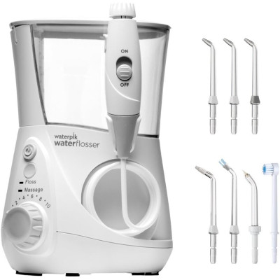 Waterpik Ultra Irrigador de Sobremesa Profesional con Agua a Presión y Sistema Avanzado de Control de Presión Mediante 10