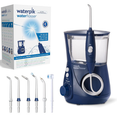 Waterpik Ultra Irrigador de Sobremesa Profesional con Agua a Presión y Sistema Avanzado de Control de Presión Mediante 10