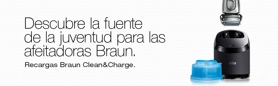 Descubre la fuente de la juventud para las afeitadoras Braun.